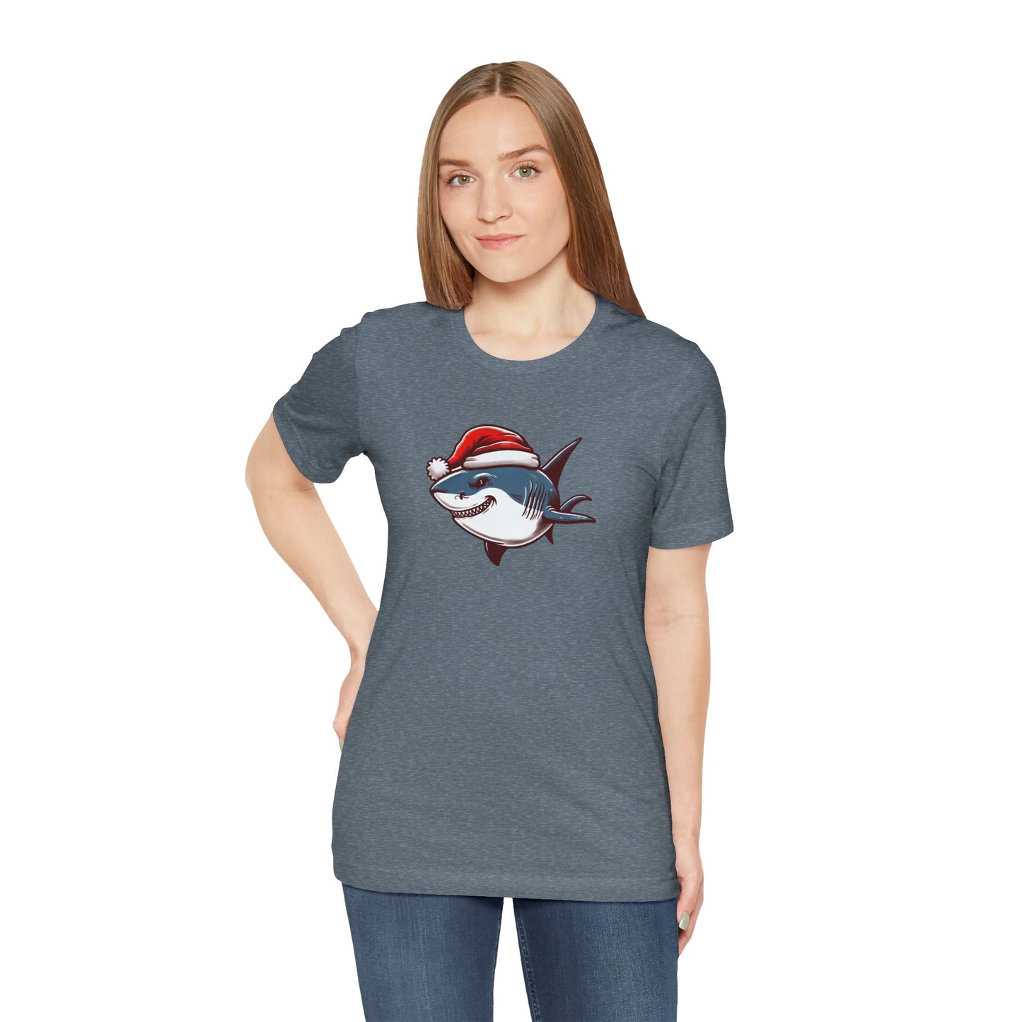 Santa Shark Holiday Tee