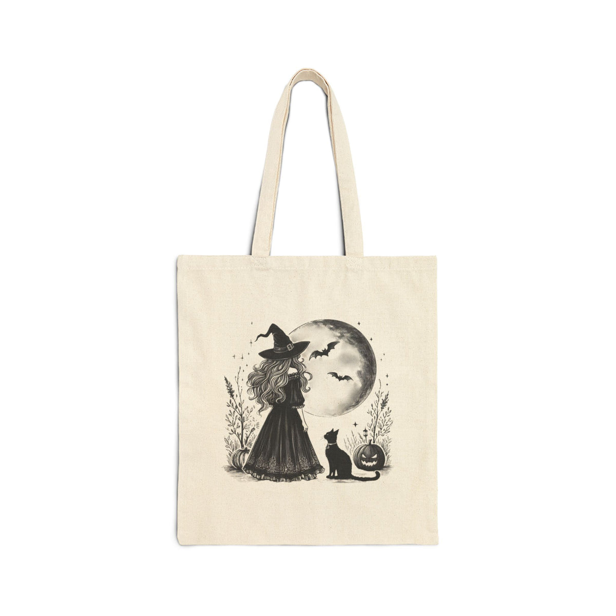 Moonlit Witch Tote Bag