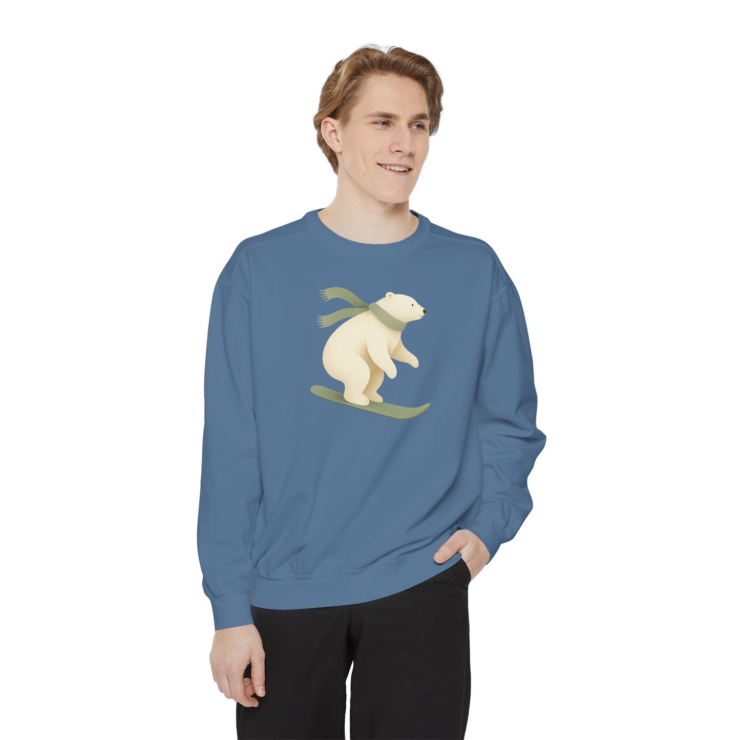 Snowboard Polar Bear Sweatshirt