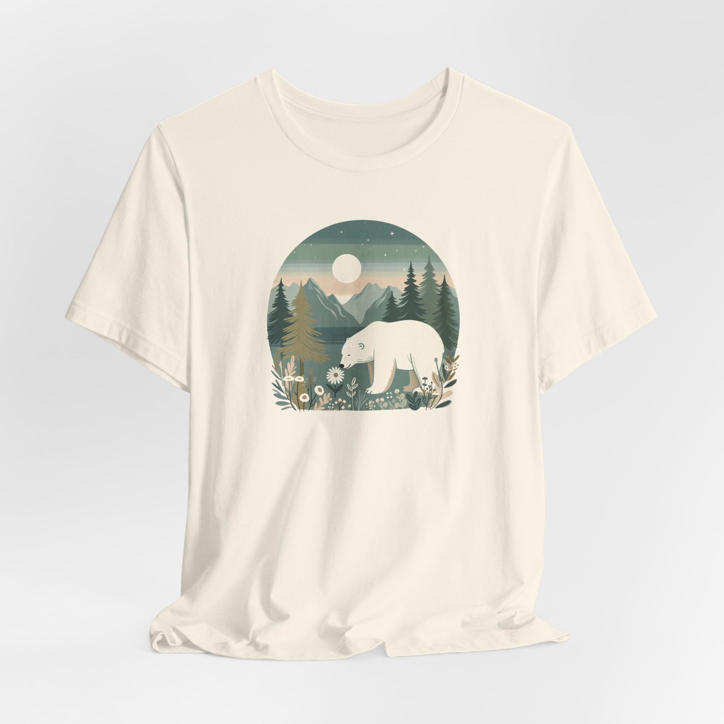 Moonlight Polar Bear Premium Tee | Polar Den Edition