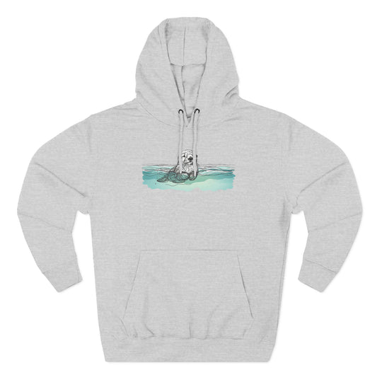Otter in the Water Hoodie