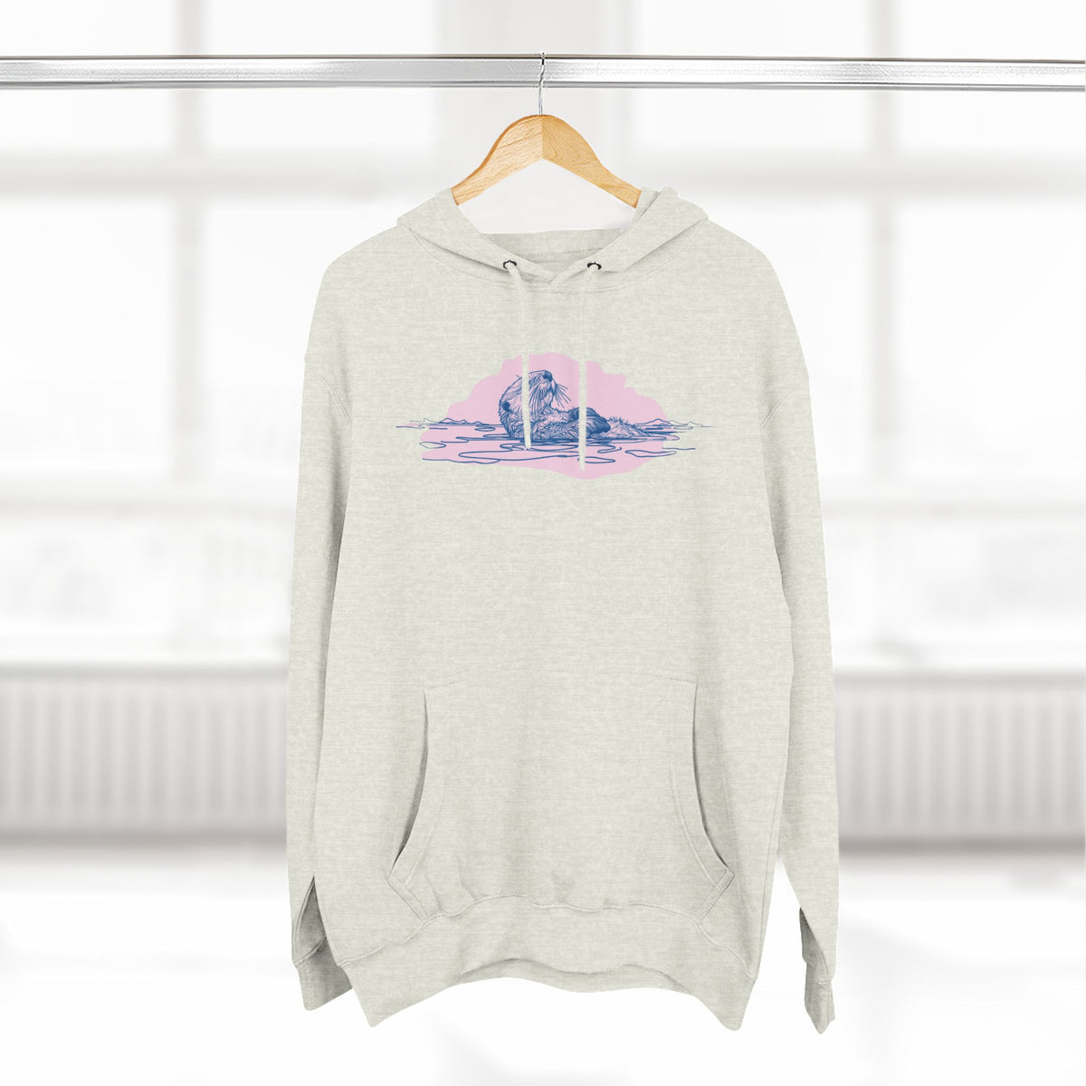 Sea Otter Hoodie | Floating Otter Hoodie