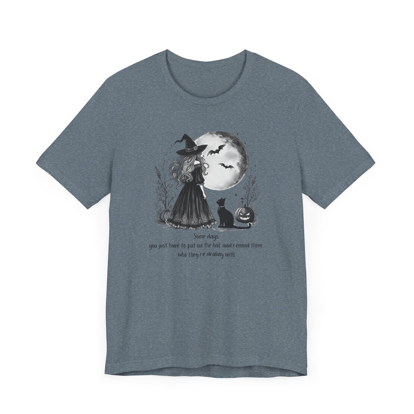 🌙 Some Days You Just Have to Put on the Hat Tee - Stompy Paws