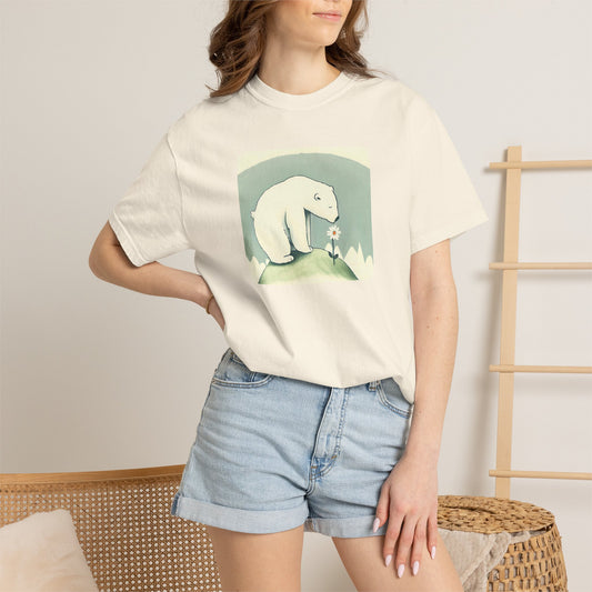 Polar Bear T-Shirt | Wildflower Comfort Colors Tee