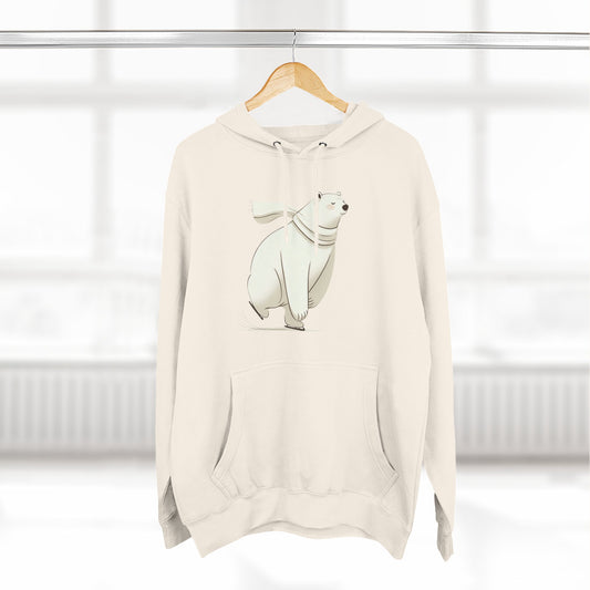 Polar Bear Skating Hoodie