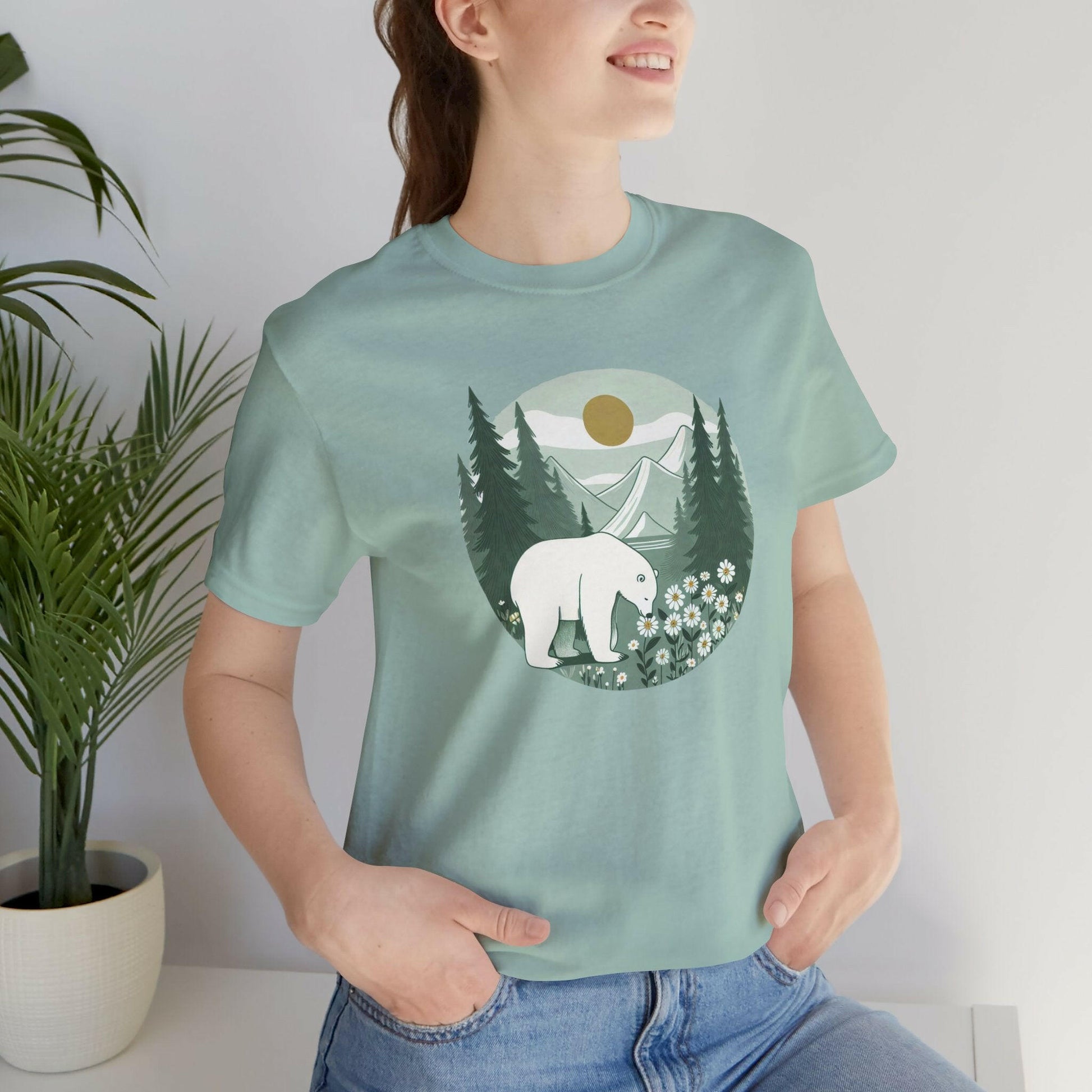 Nature Polar Bear Tee - Stompy Paws