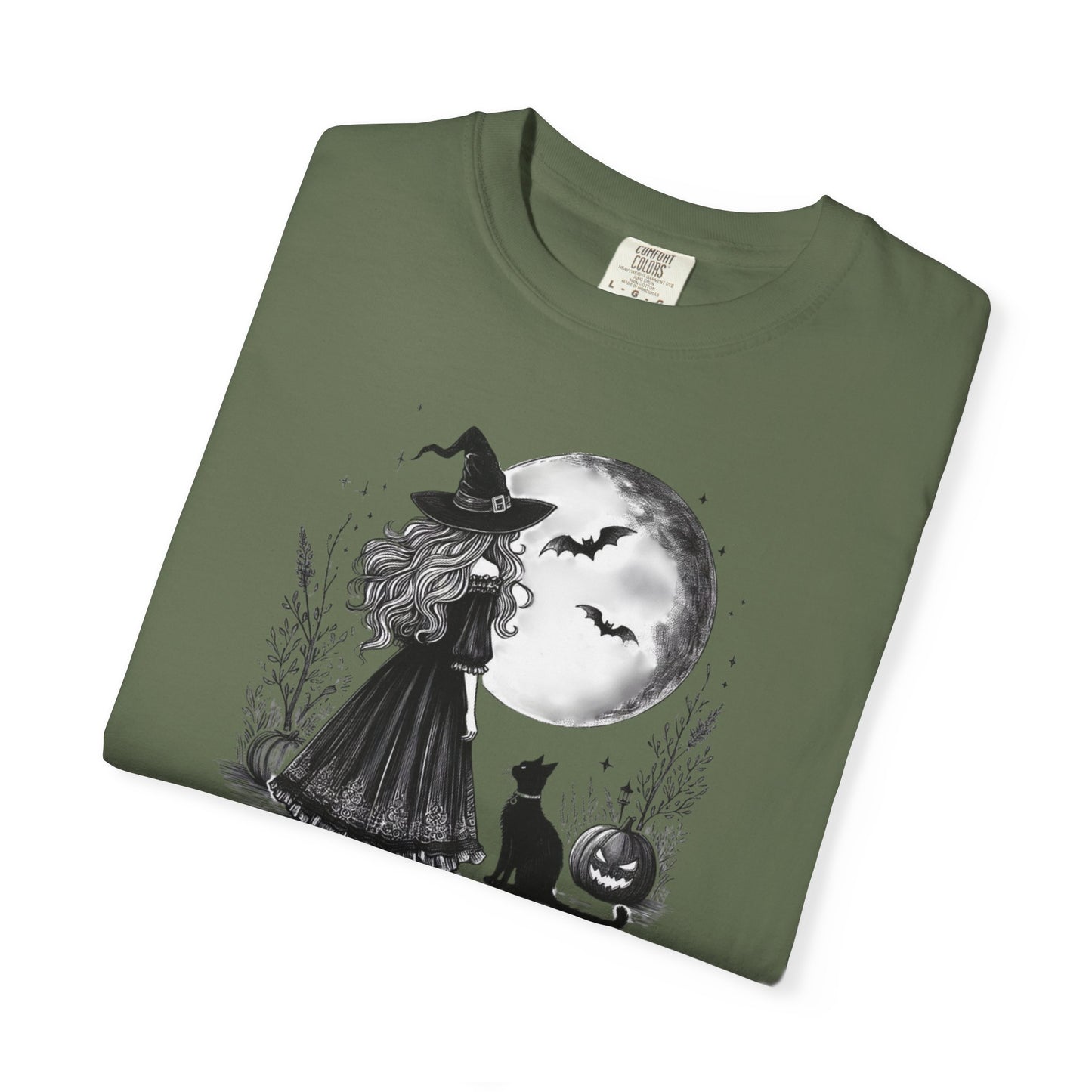 Comfort Colors Halloween Witch Moon Tee