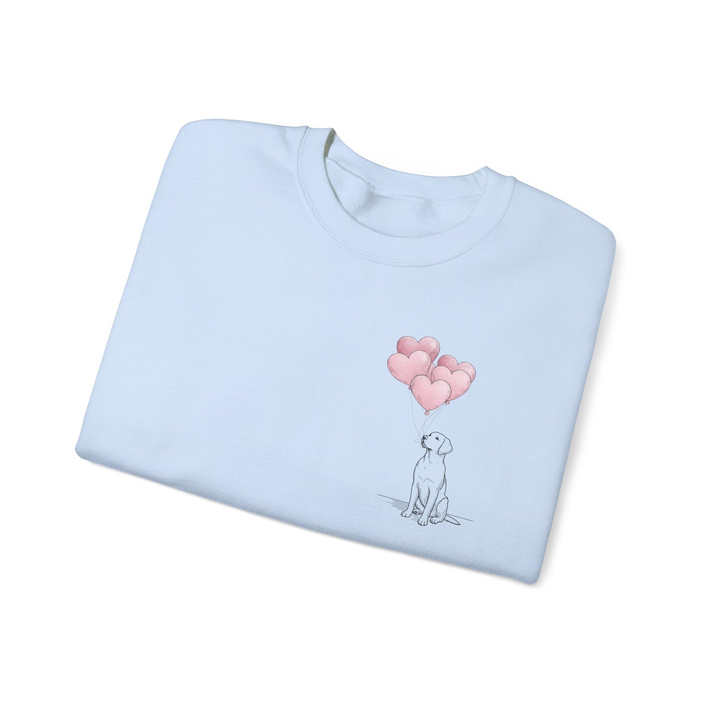 The Infinite Affection Minimalist Pocket Art Sweatshirt