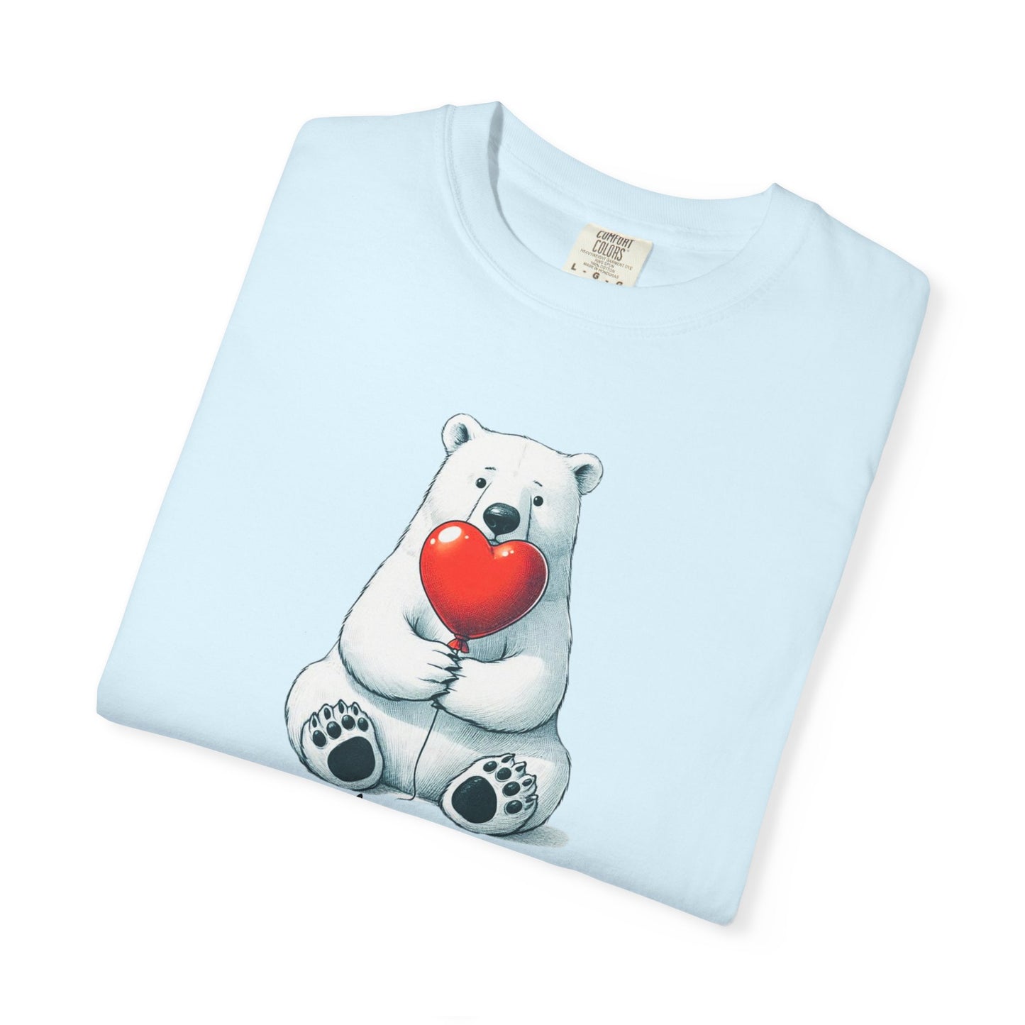 Be Mine Polar Bear Comfort Colors Tee