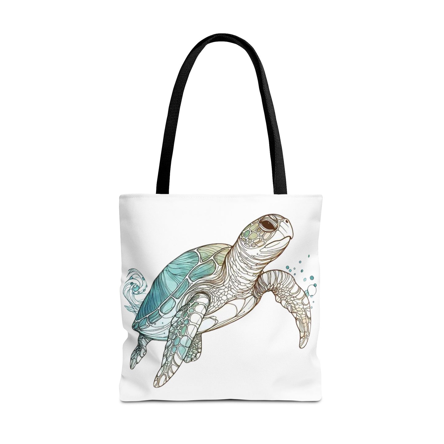 Sea Turtle Wisdom Tote | Coastal Zen Edition