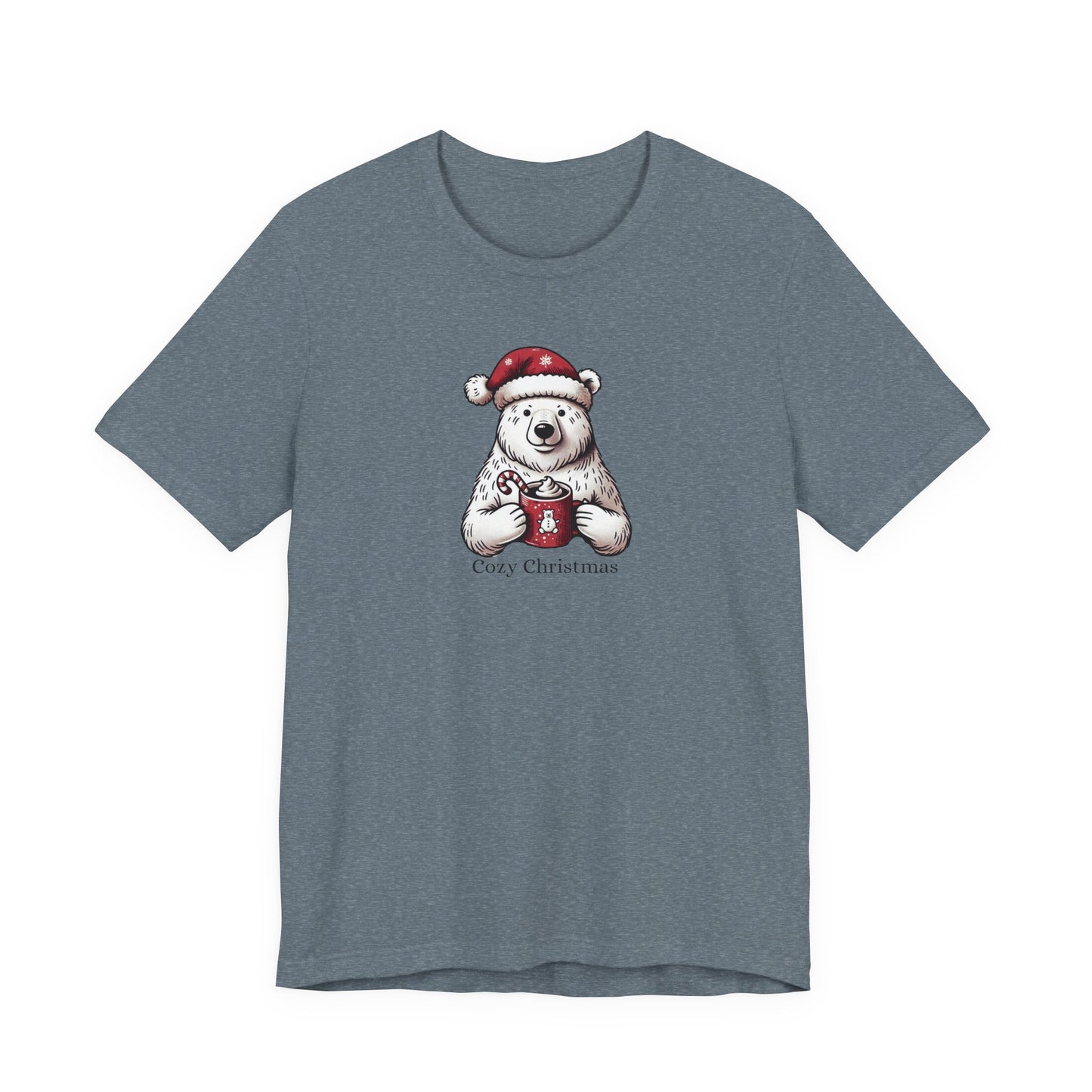 Cozy Christmas Bear Mug Tee