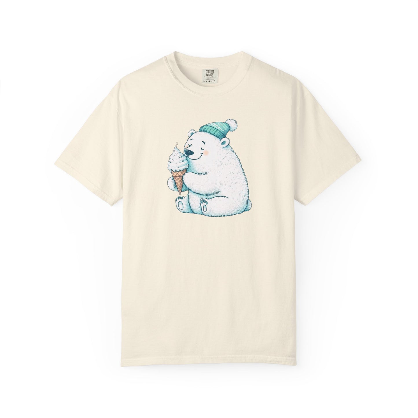 Cozy Cone Polar Bear Comfort Colors Tee