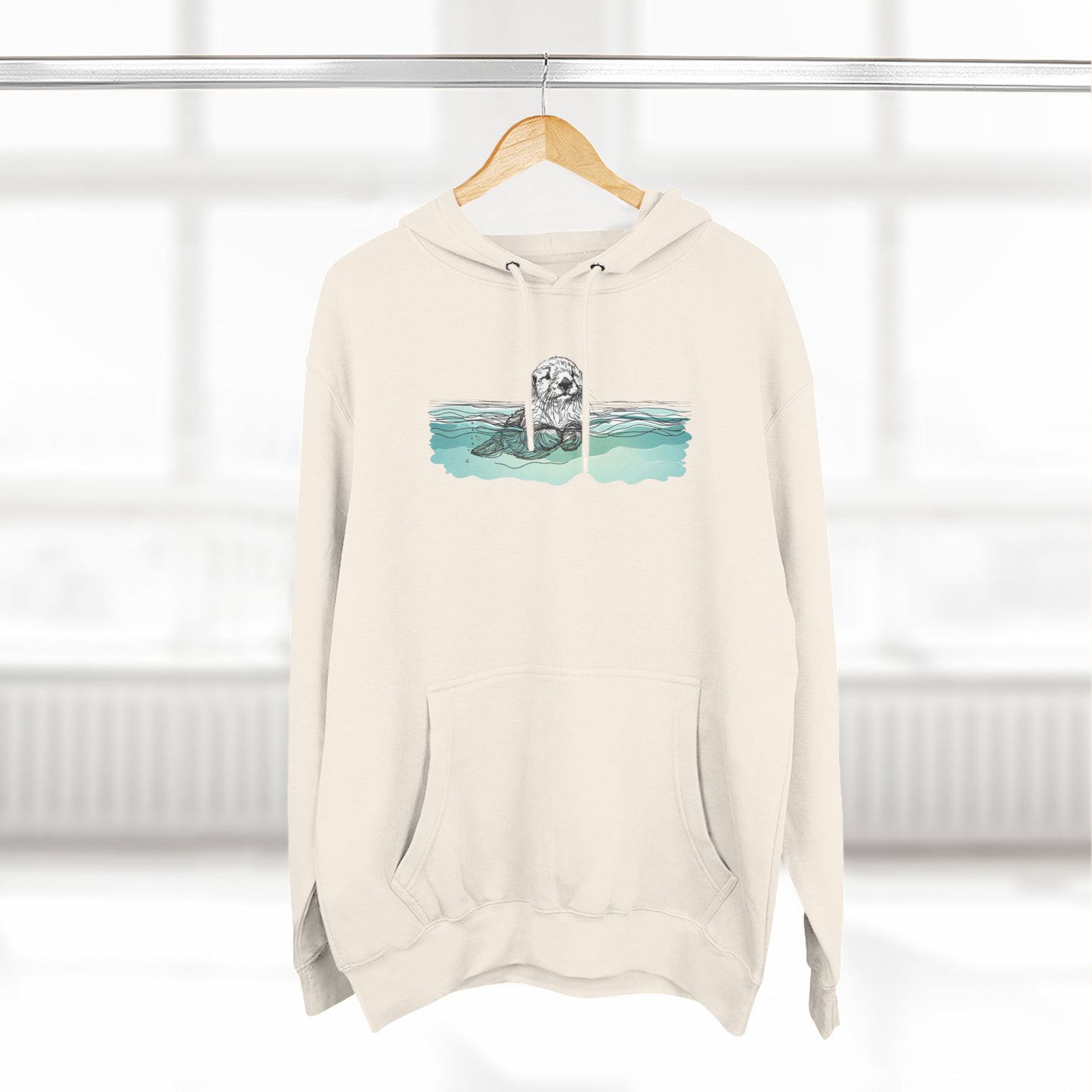 Otter in the Water Hoodie