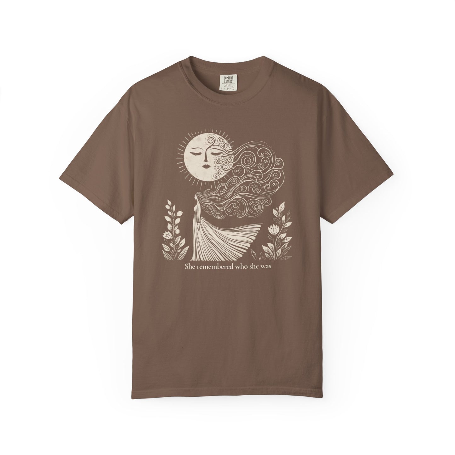 She Remembered Who She Was Comfort Colors T-Shirt