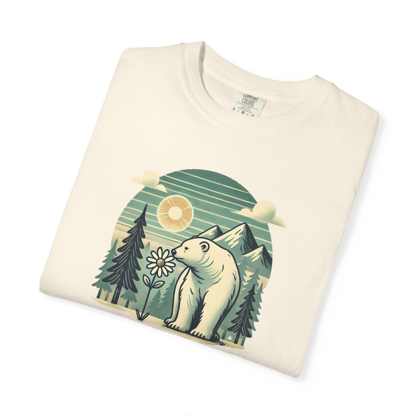 Pine & Daisy Polar Bear Comfort Colors Tee