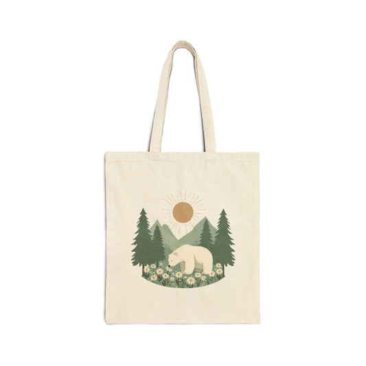 Polar Bear Meadow| Double-Sided Heritage Tote