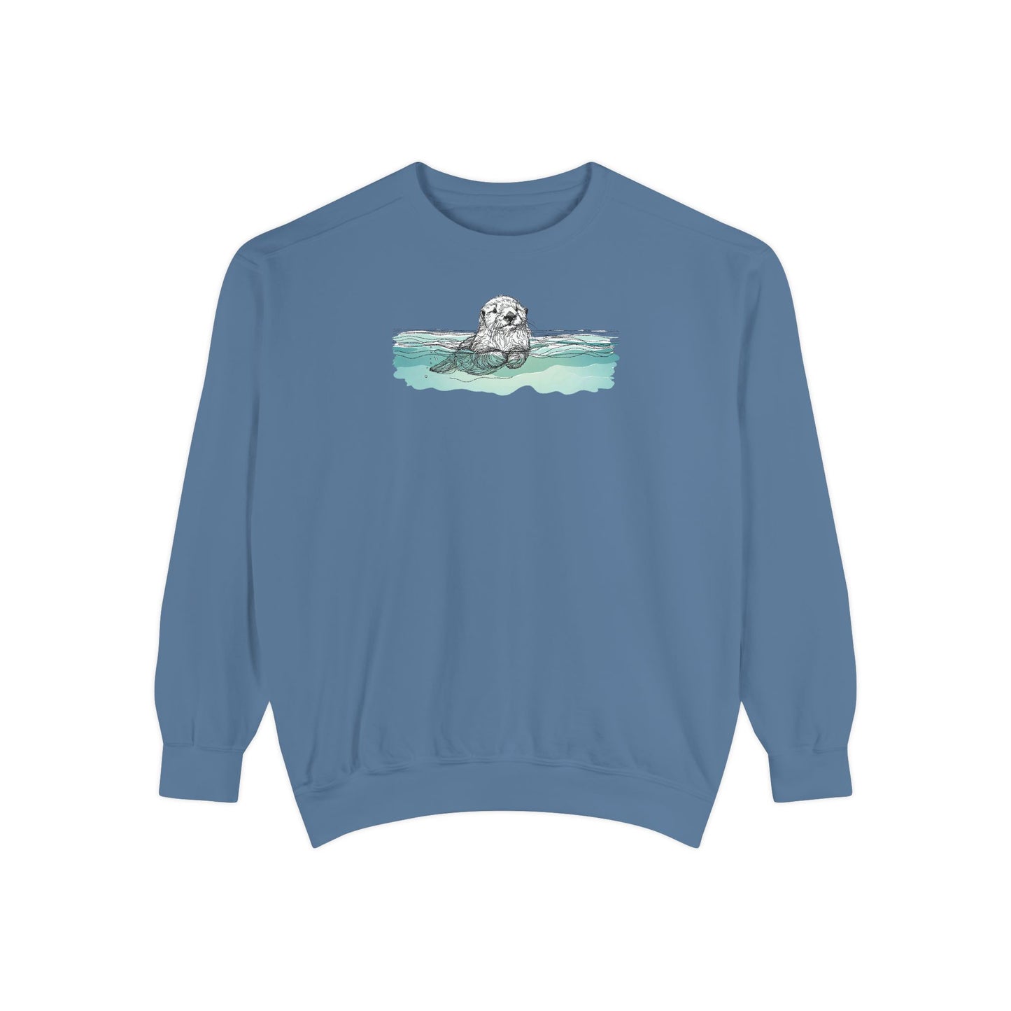 Otter in the Water Sweatshirt