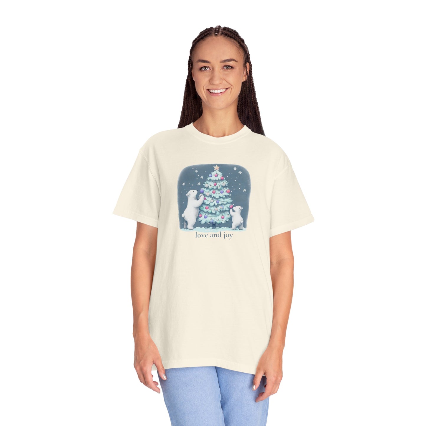 Love and Joy Polar Bear Tee