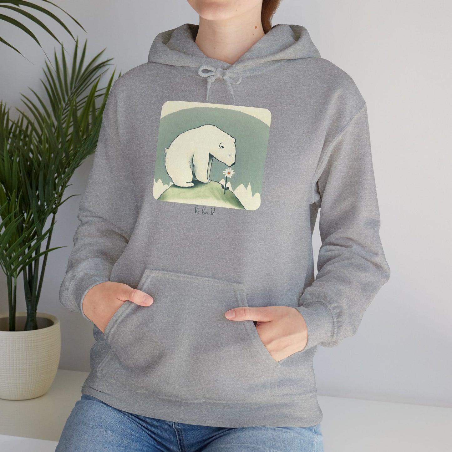 Be Kind Polar Bear Hoodie | Storybook Edition