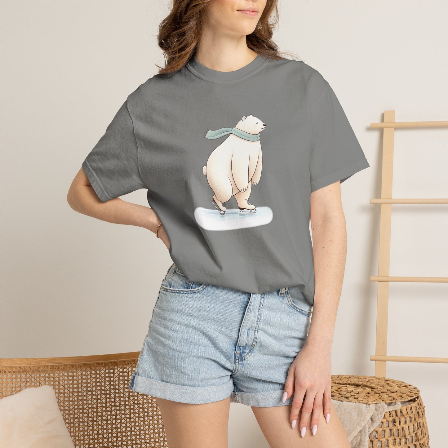 Skating Polar Bear Tee