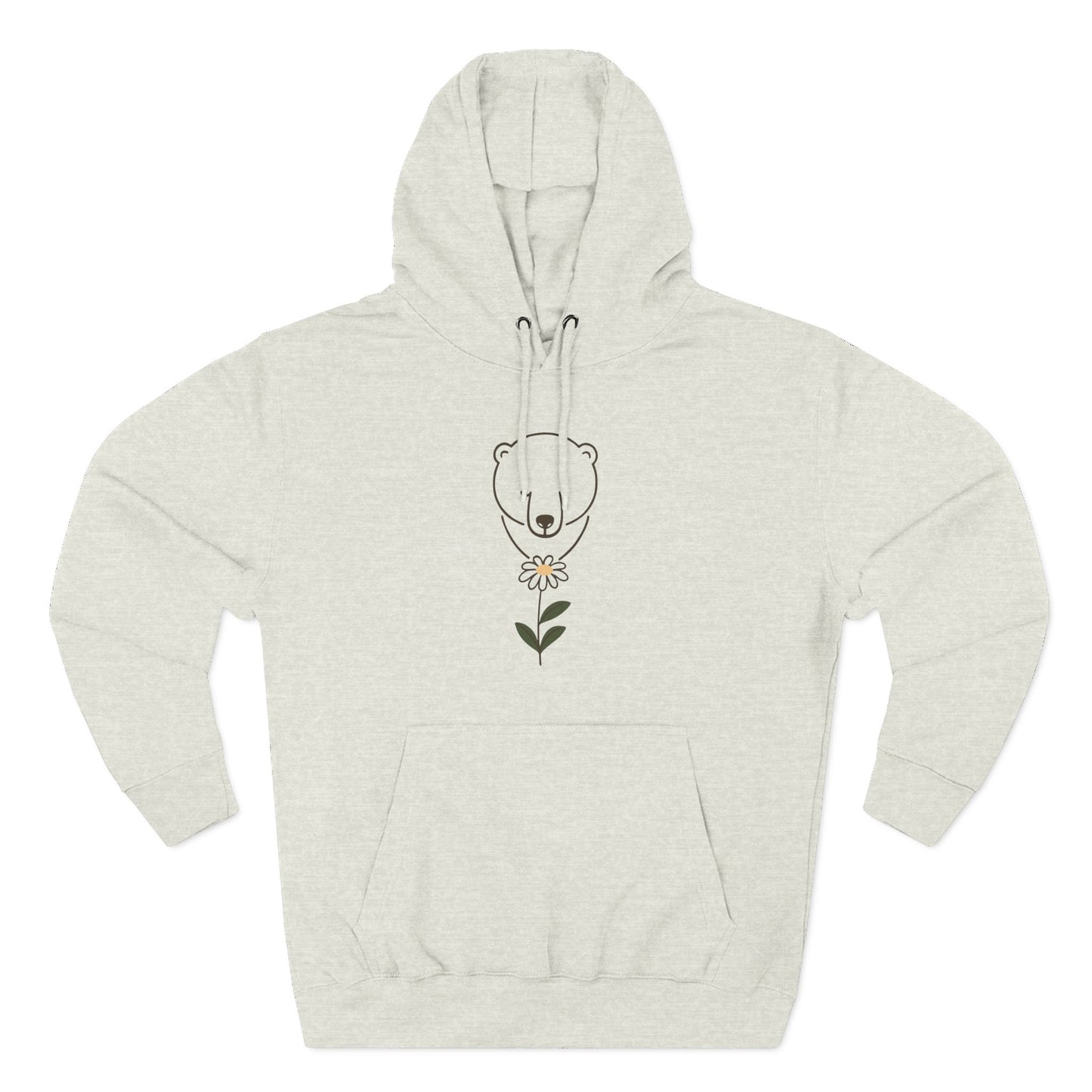 Polar Bear Daisy Hoodie