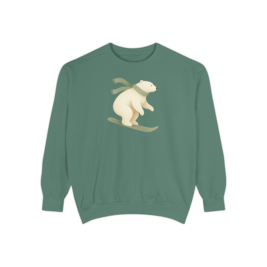 Snowboard Polar Bear Sweatshirt