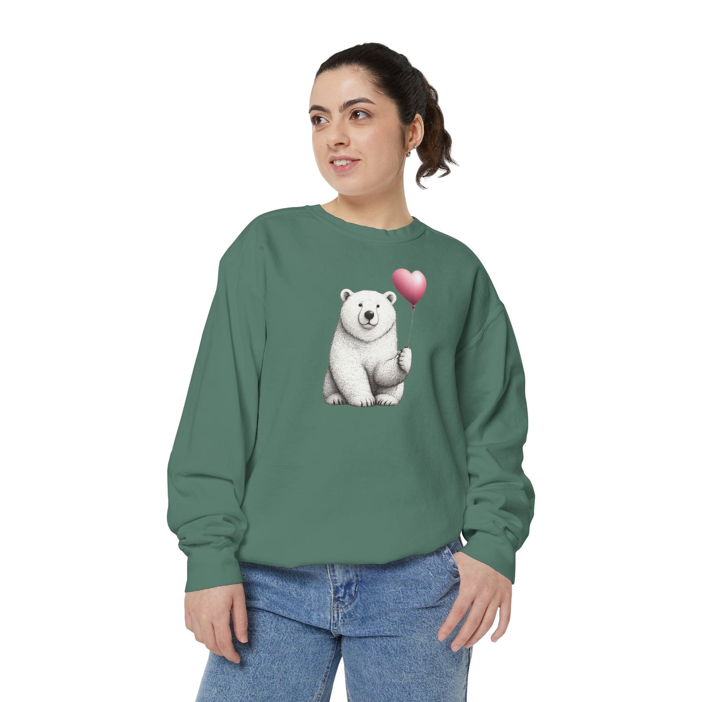 Sketch Bear Balloon Sweatshirt