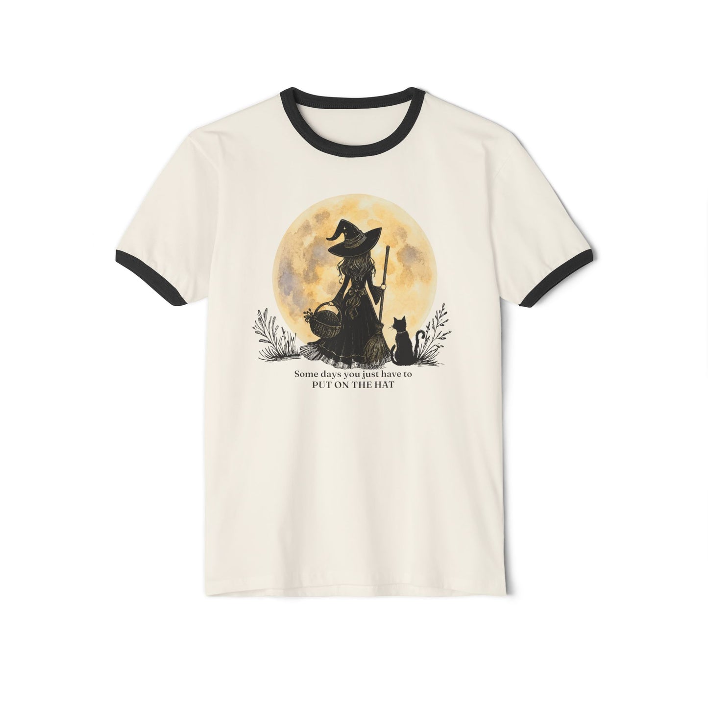 Some Days You Just Have to Put on the Hat | Comfort Colors® Witch Graphic T-Shirt