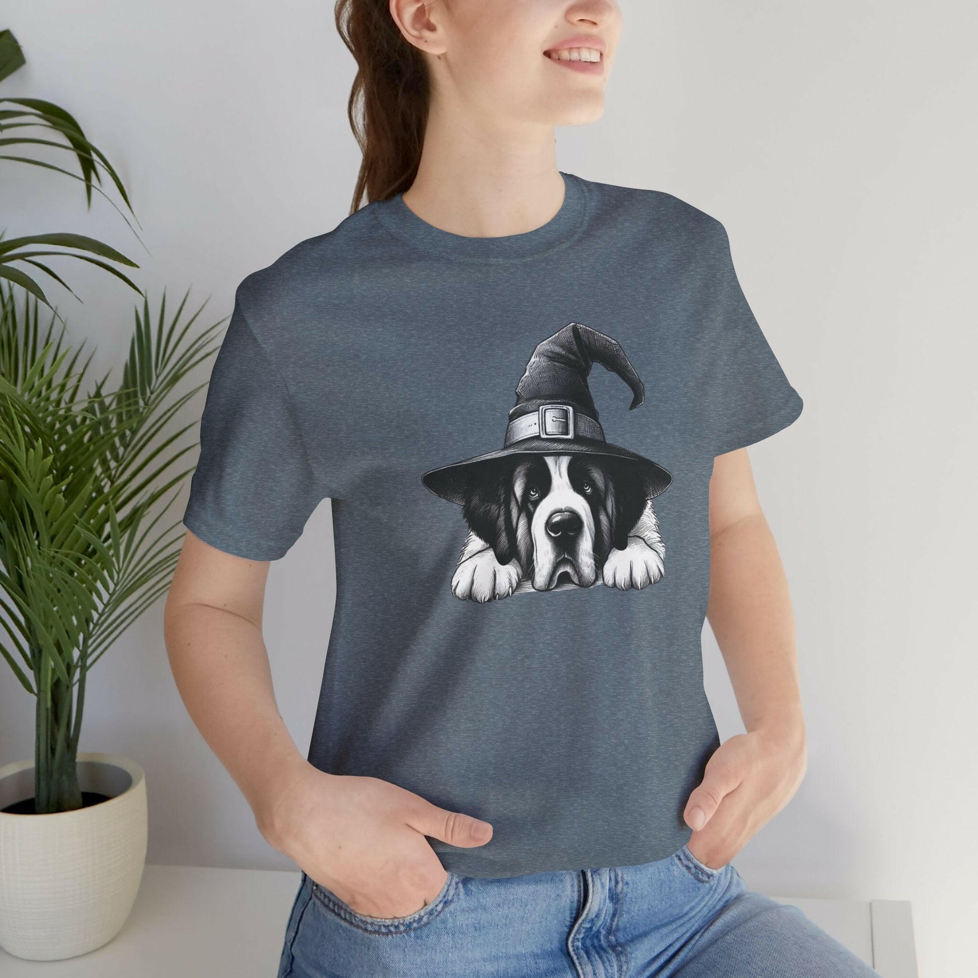 Halloween Saint Bernard Tee - Stompy Paws