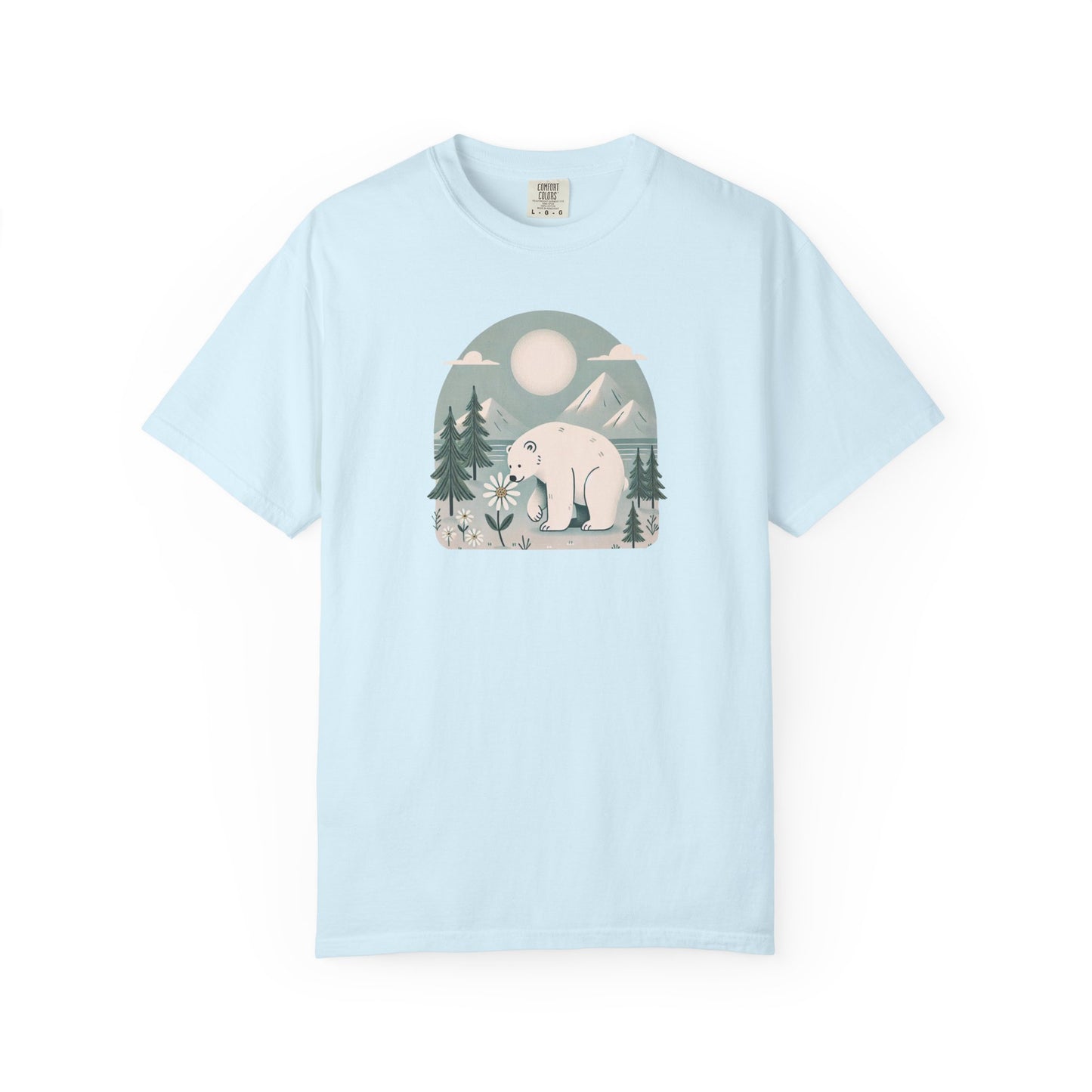 Polar Bear Meadow Comfort Colors Tee