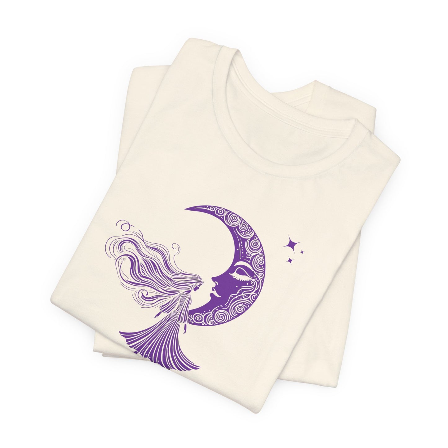 They Burned What They Couldn't Control Tee, Purple Moon Feminist Shirt