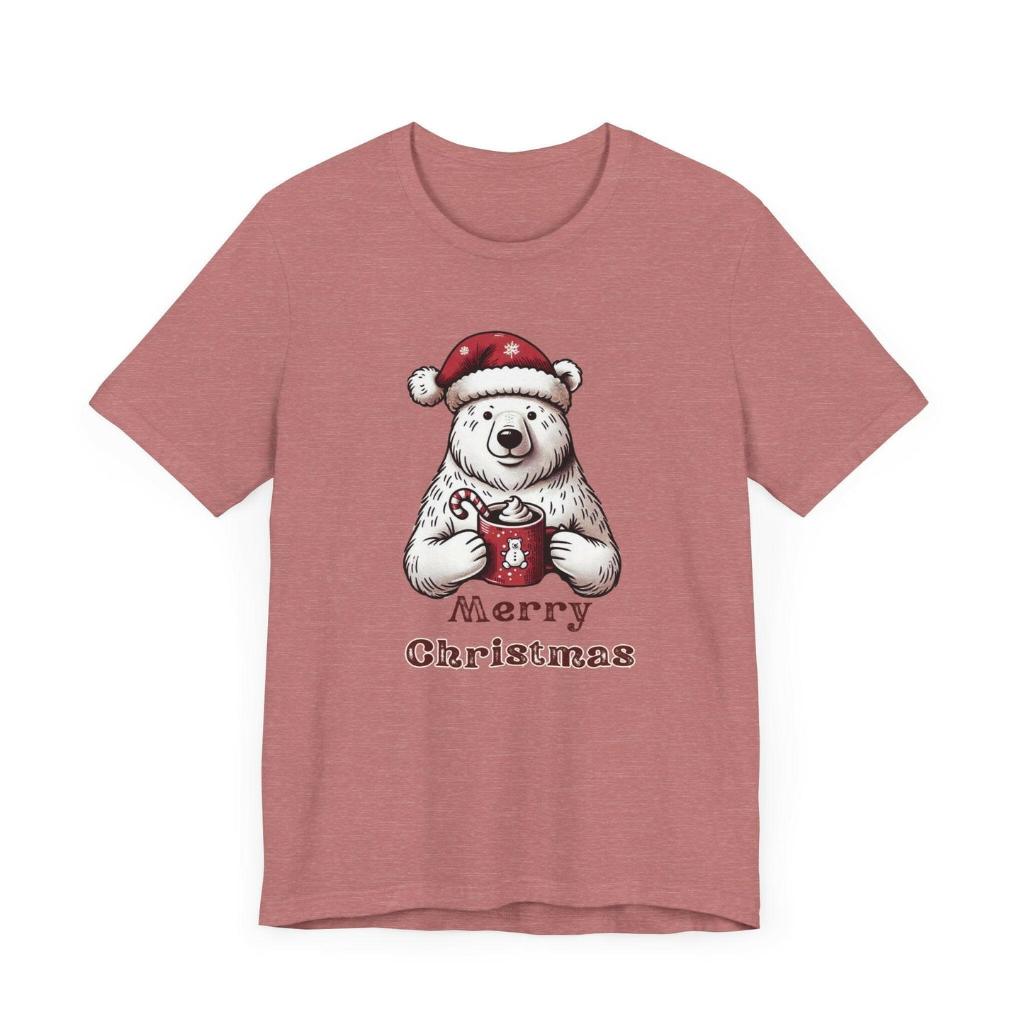 Merry Christmas Polar Bear Tee - Stompy Paws