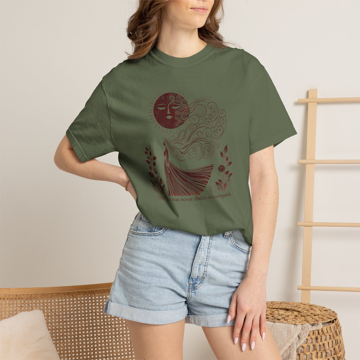 Our Fire Was Never Theirs to Extinguish Comfort Colors T-Shirt