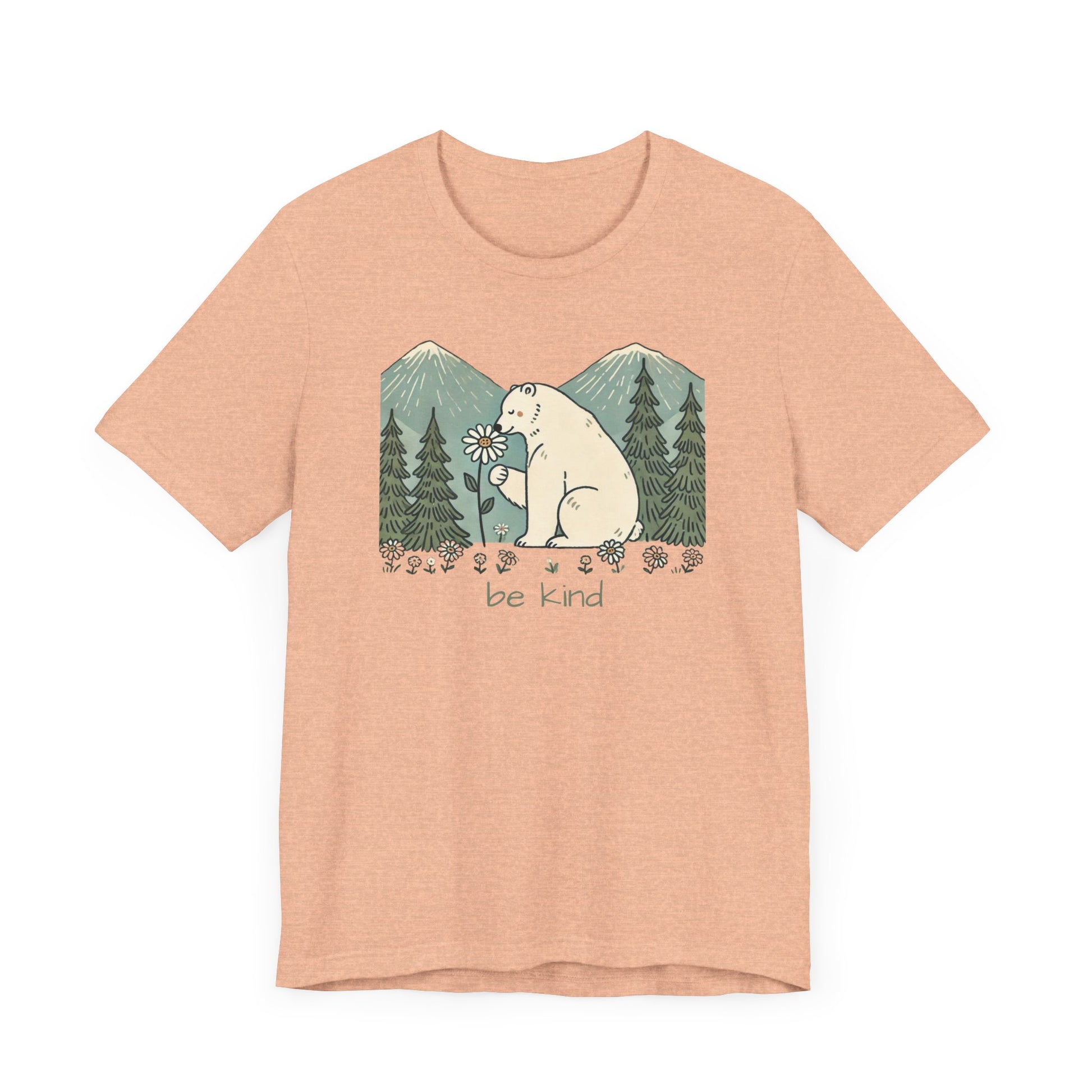 Be Kind Polar Bear Tee - Stompy Paws
