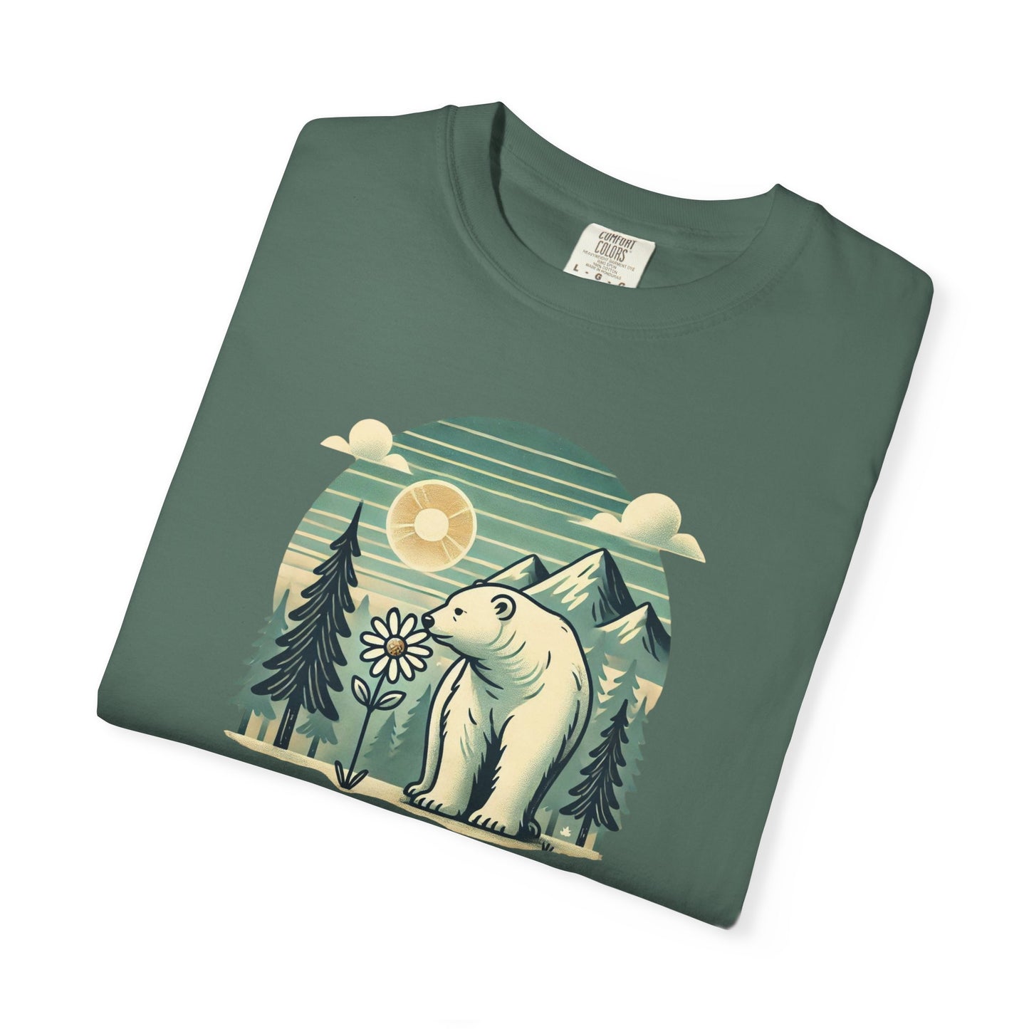 Pine & Daisy Polar Bear Comfort Colors Tee