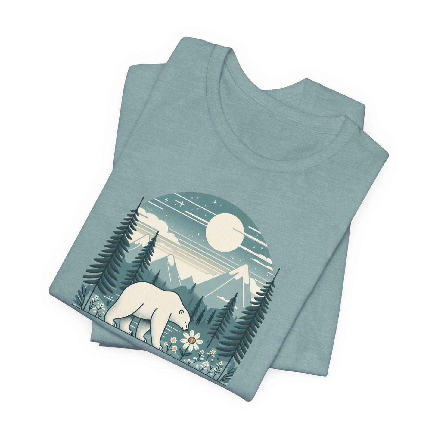 Polar Bear Mountain Forest Tee