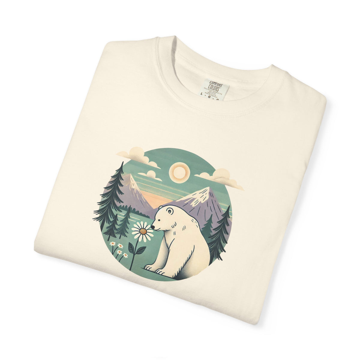 Polar Bear Mountain T-Shirt | Comfort Colors Tee
