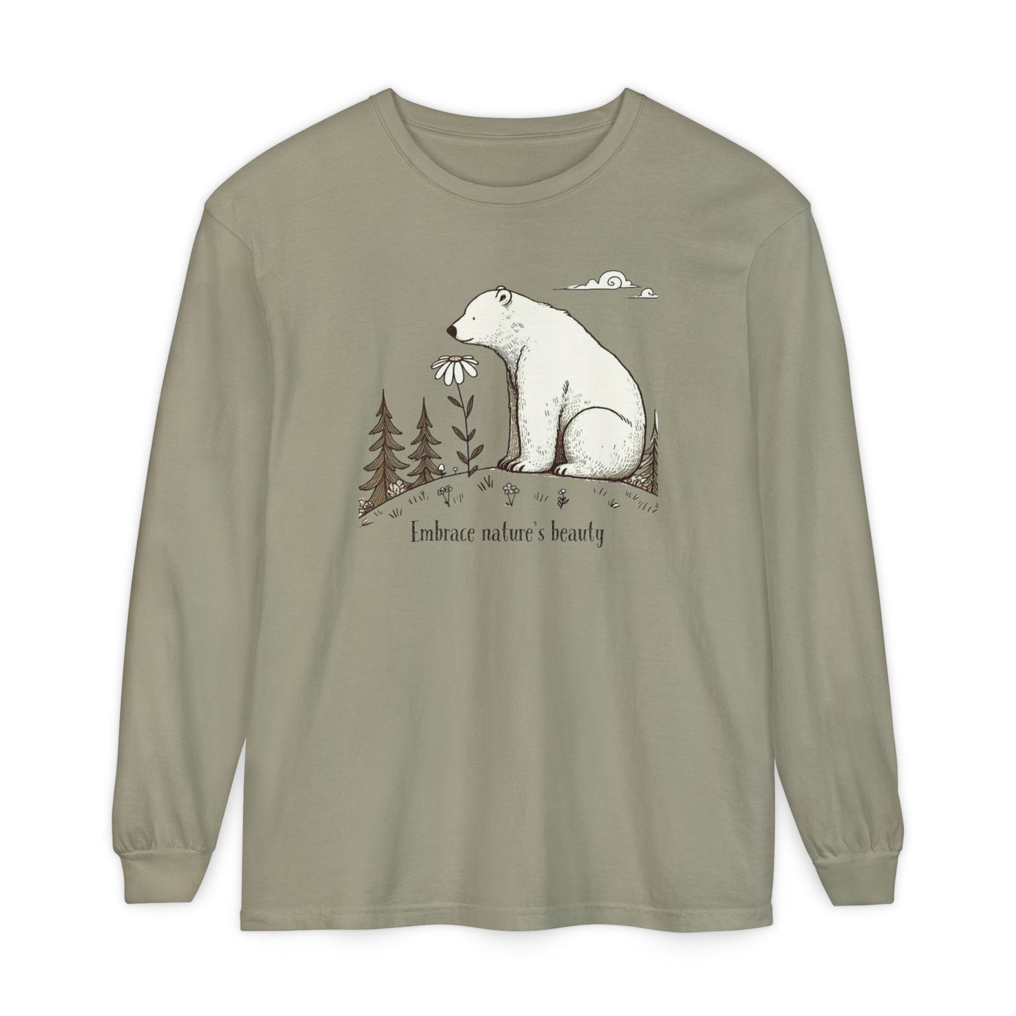 Embrace Nature Long-Sleeve Tee | Storybook Bear Edition