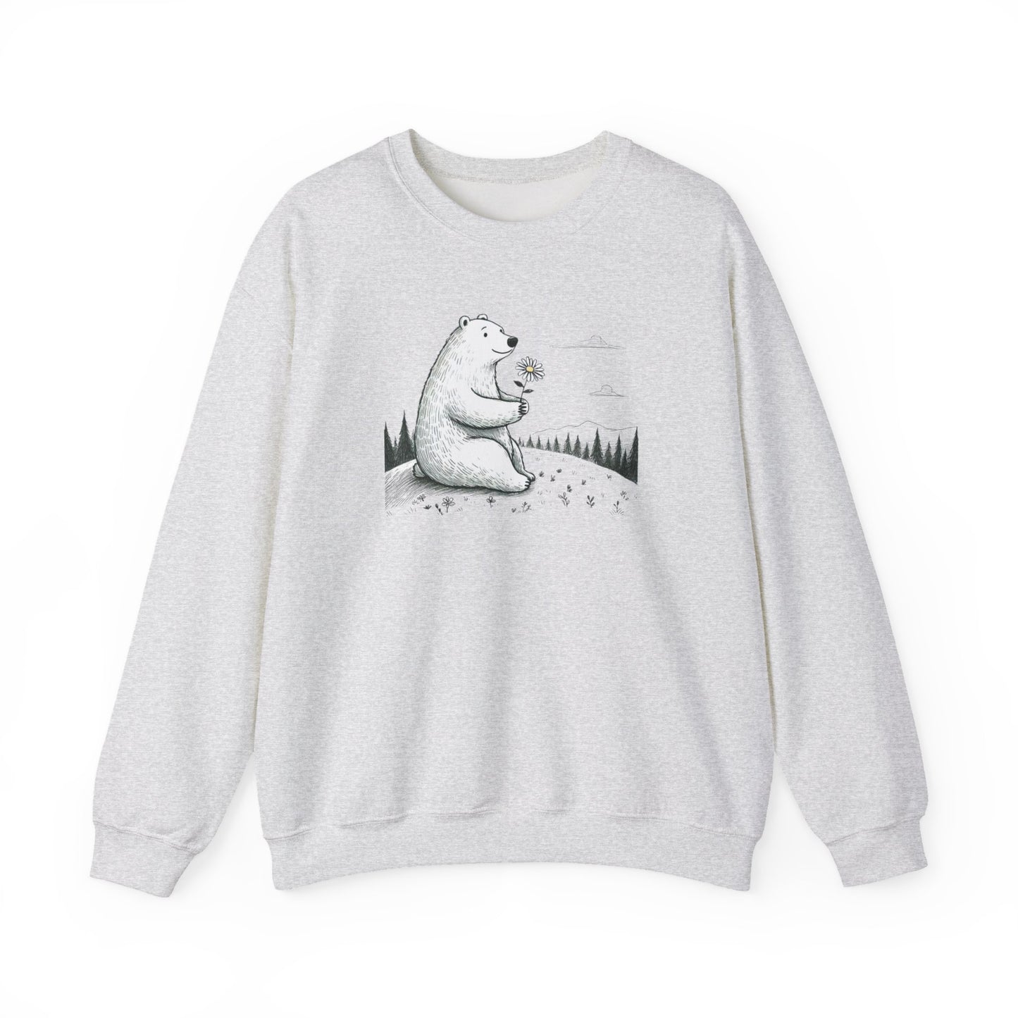 Daisy Bear Sketch Sweatshirt | Polar Den Edition
