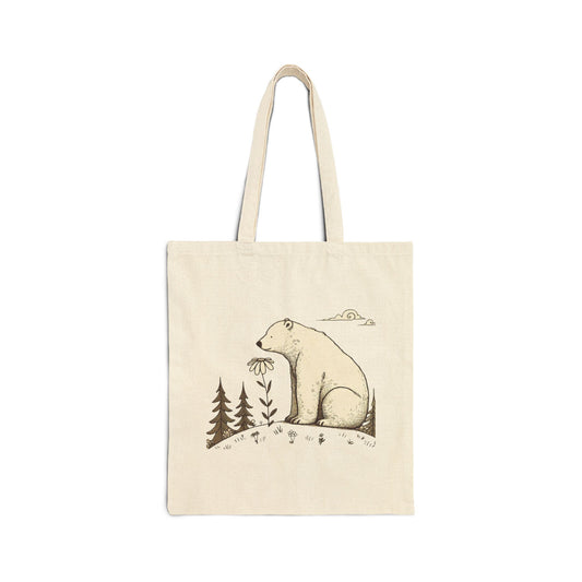 The Meadow Bear Tote Bag