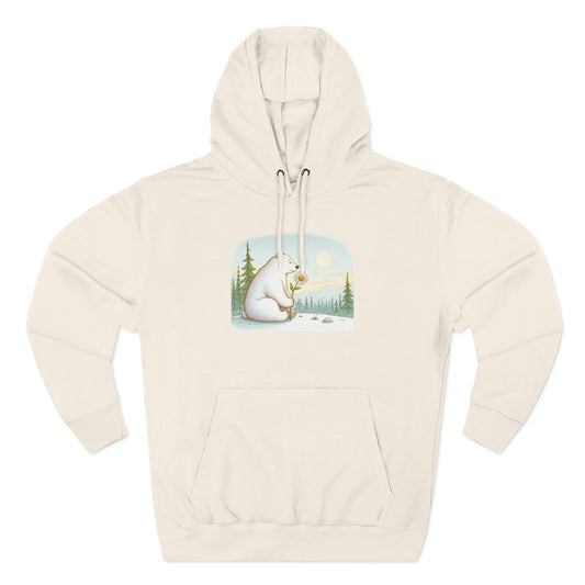 Polar Bear Mountain View Meadow Hoodie