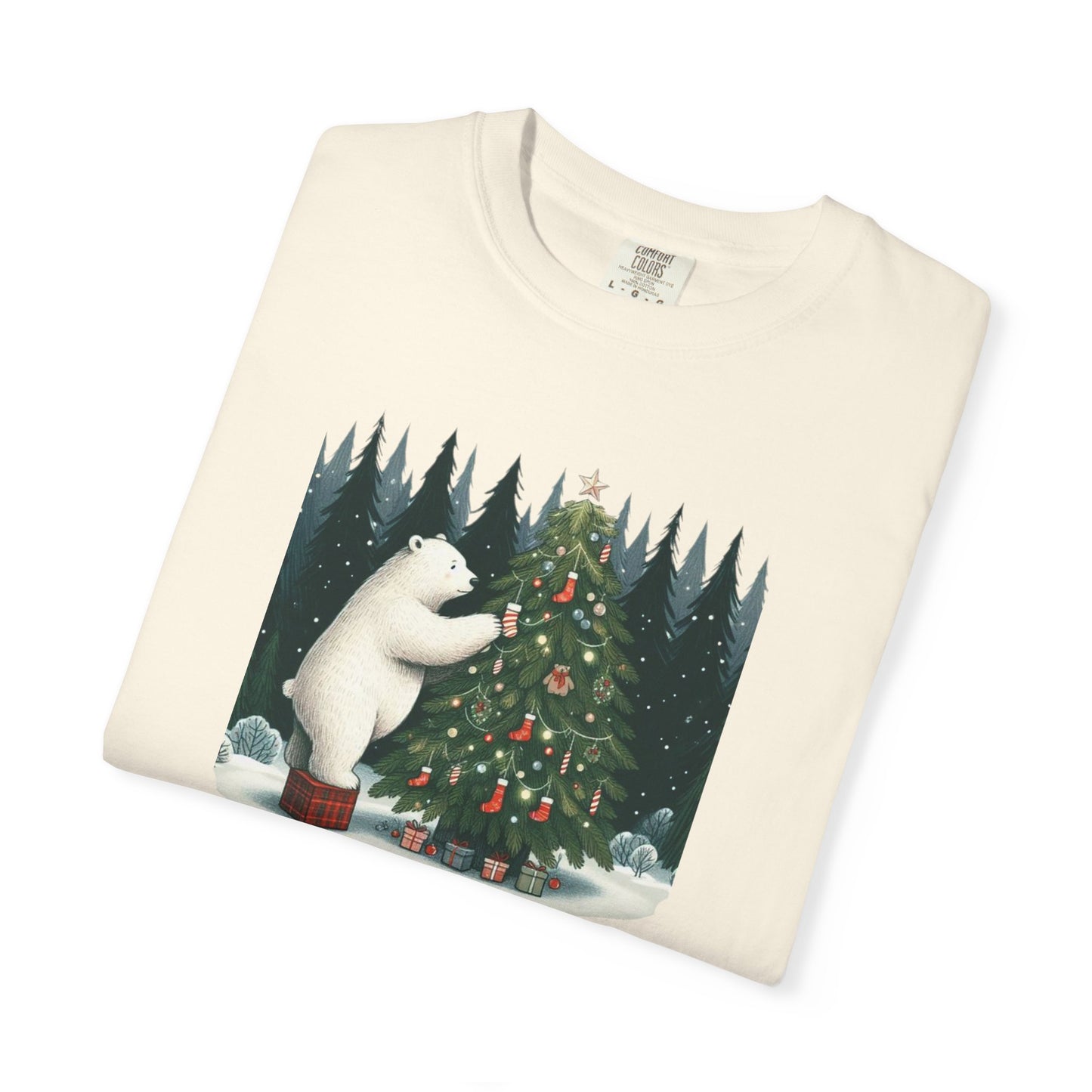 Alpine Christmas Polar Bear Tee
