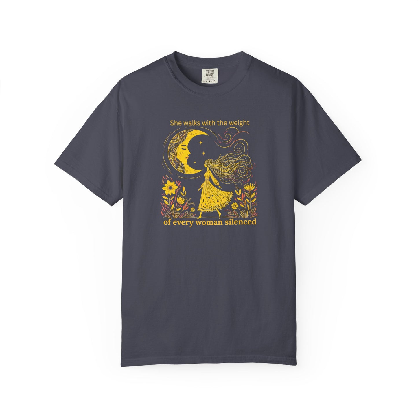 Comfort Colors She Walks With the Weight Tee