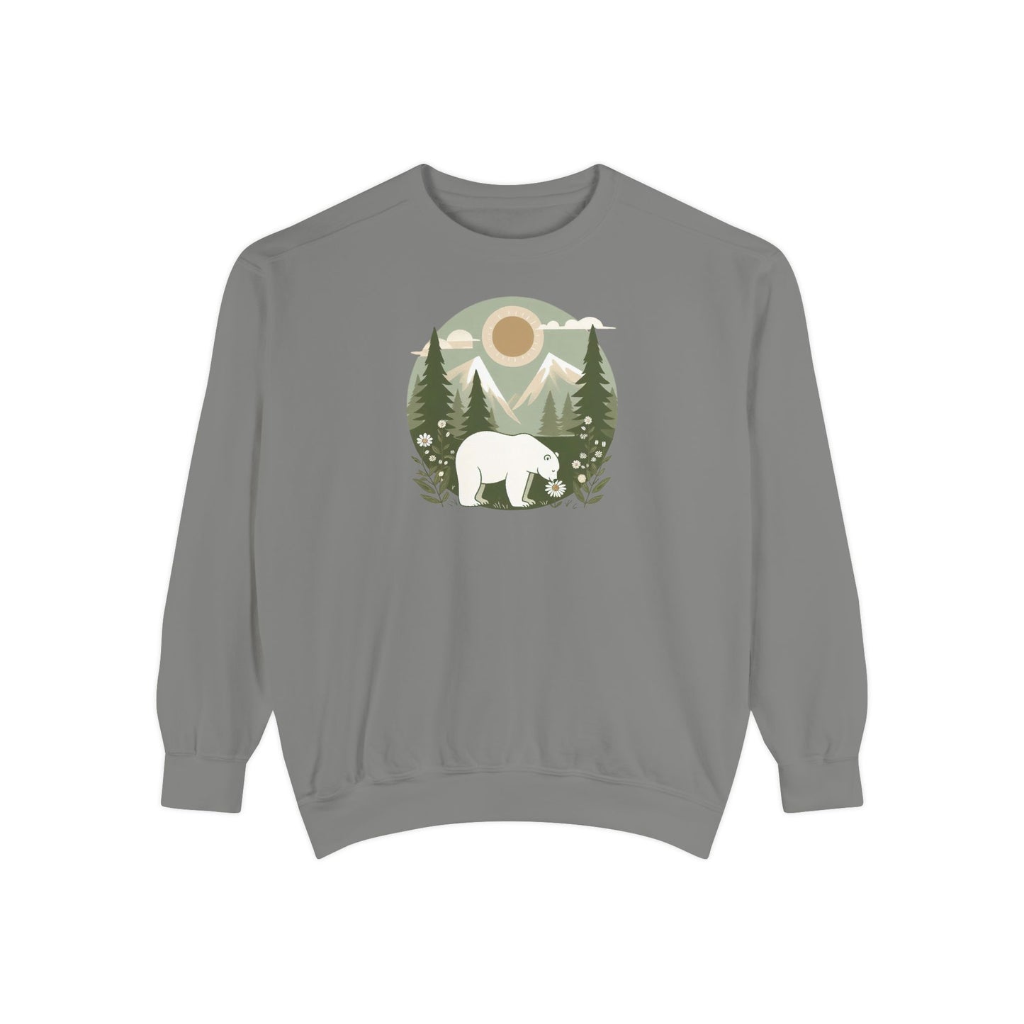 Polar Bear Evergreen Sweatshirt