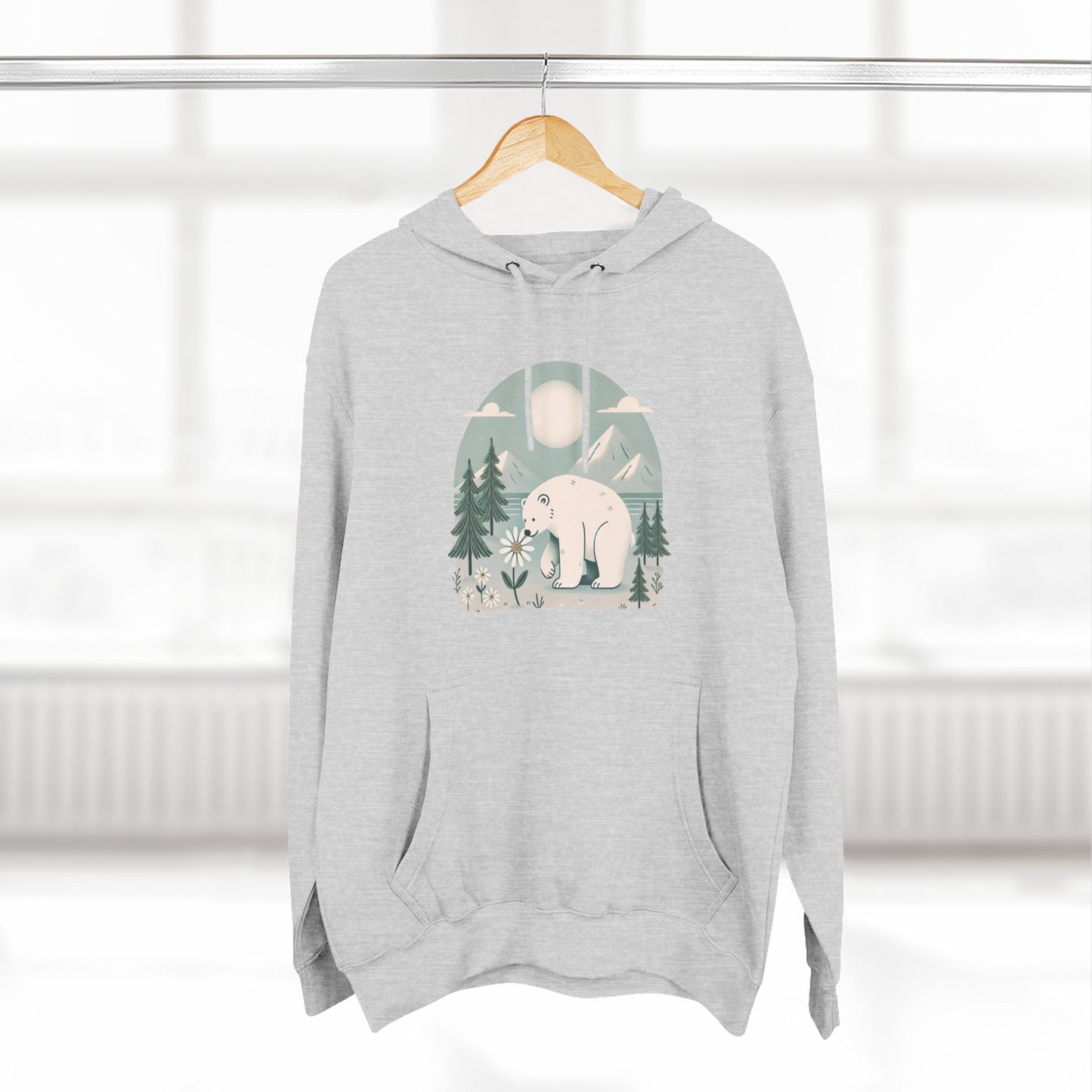Polar Bear Meadow Hoodie