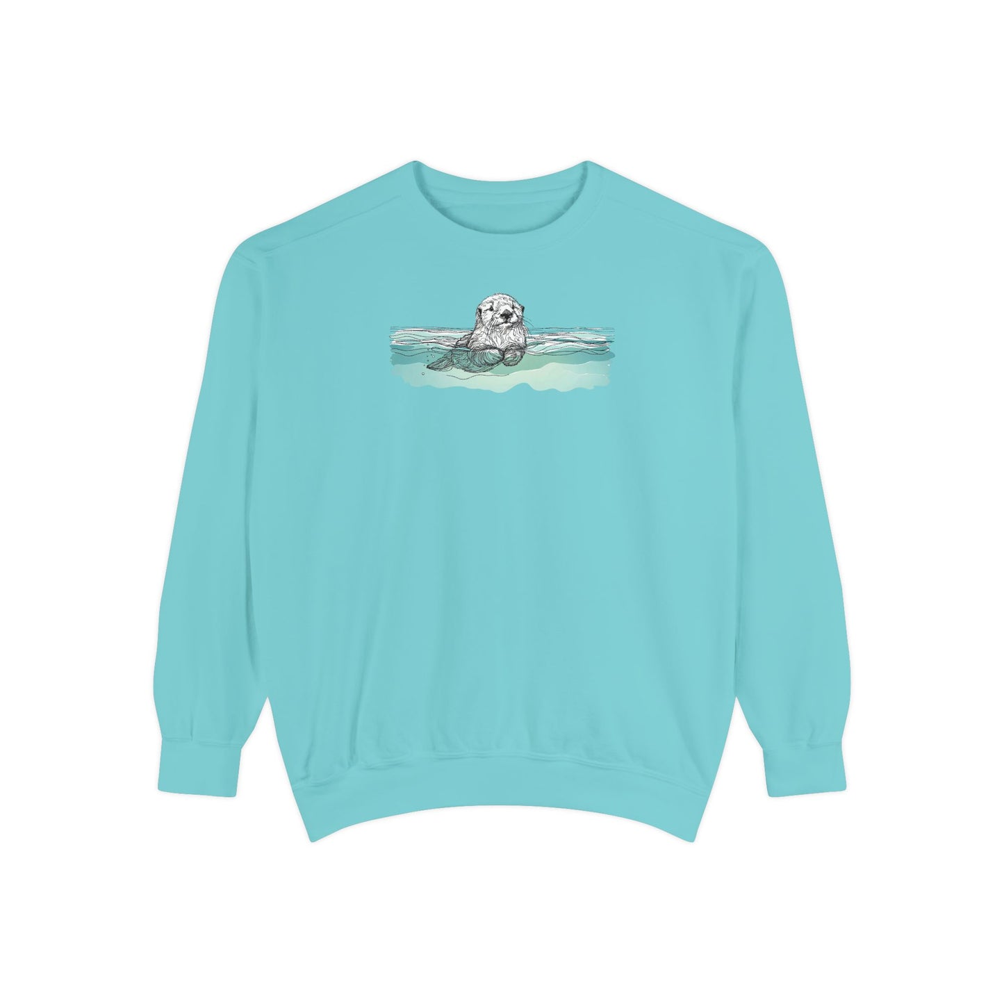 Otter in the Water Sweatshirt