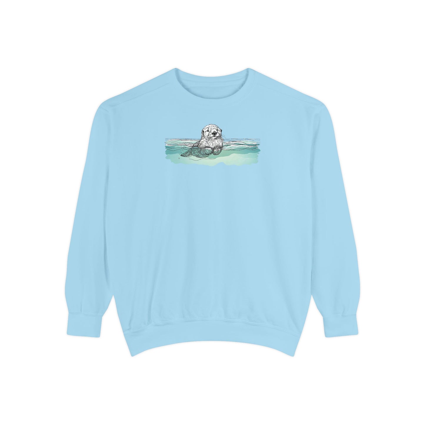 Otter in the Water Sweatshirt
