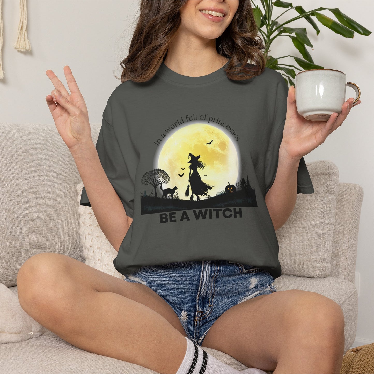 Be A Witch Comfort Colors Tee