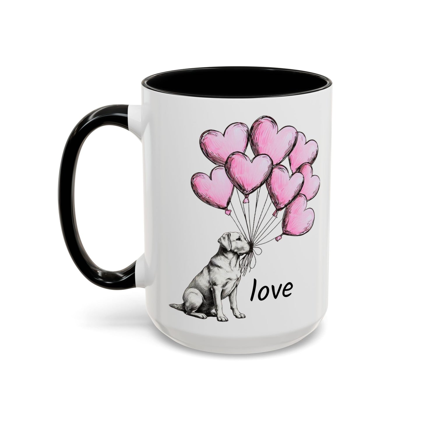 Labrador Love Balloon Mug