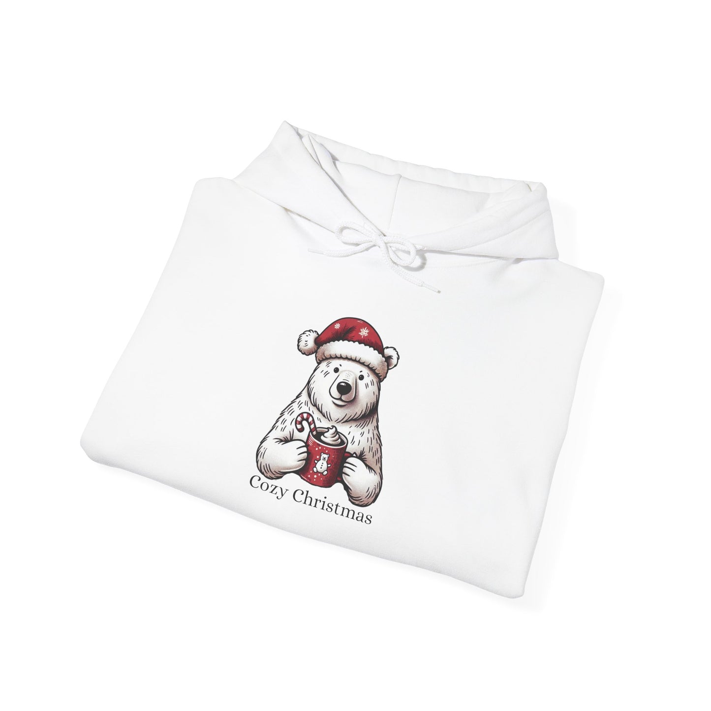 Cozy Christmas Polar Bear Hoodie